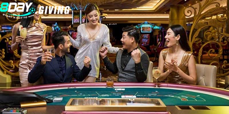 Tổng hợp trò chơi tại Casino 8DAY